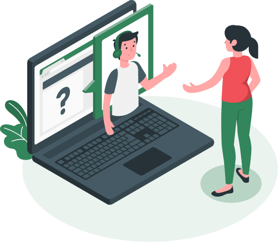Service Illustration Green -2