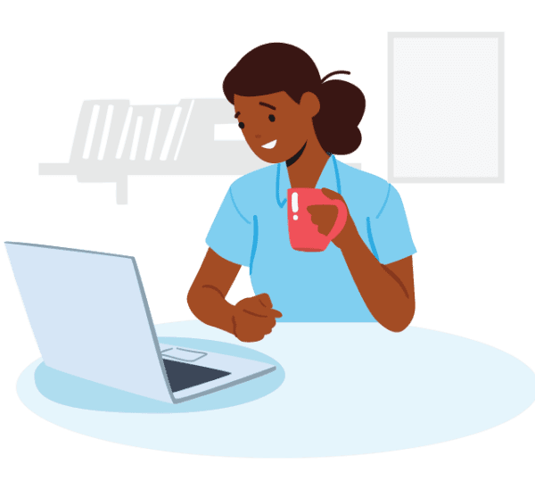 How Your Unlimited Energy Helps_ woman_looking_at_computer