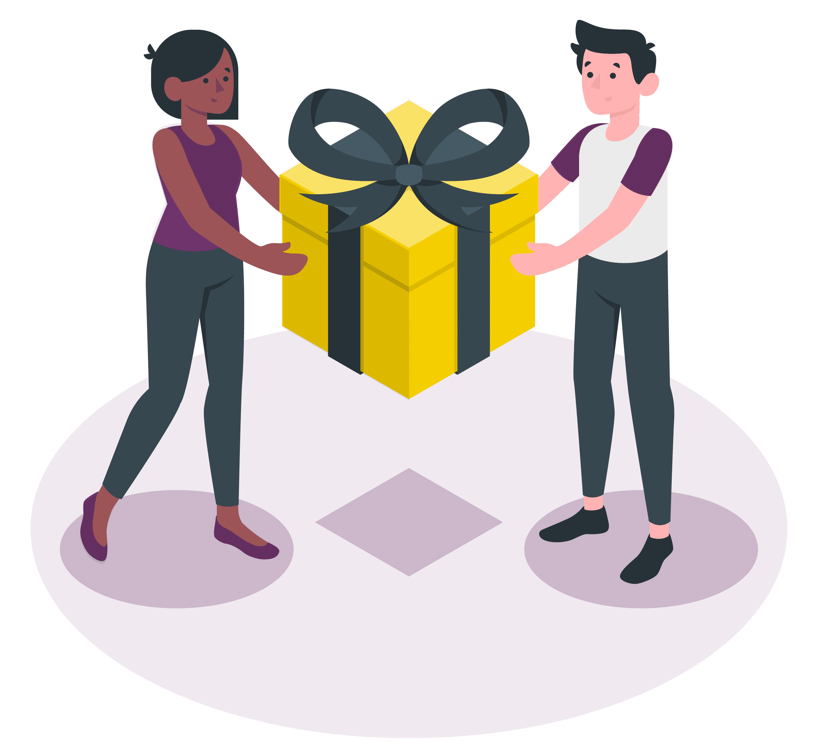 woman-and-man-holding-a-rewards-box